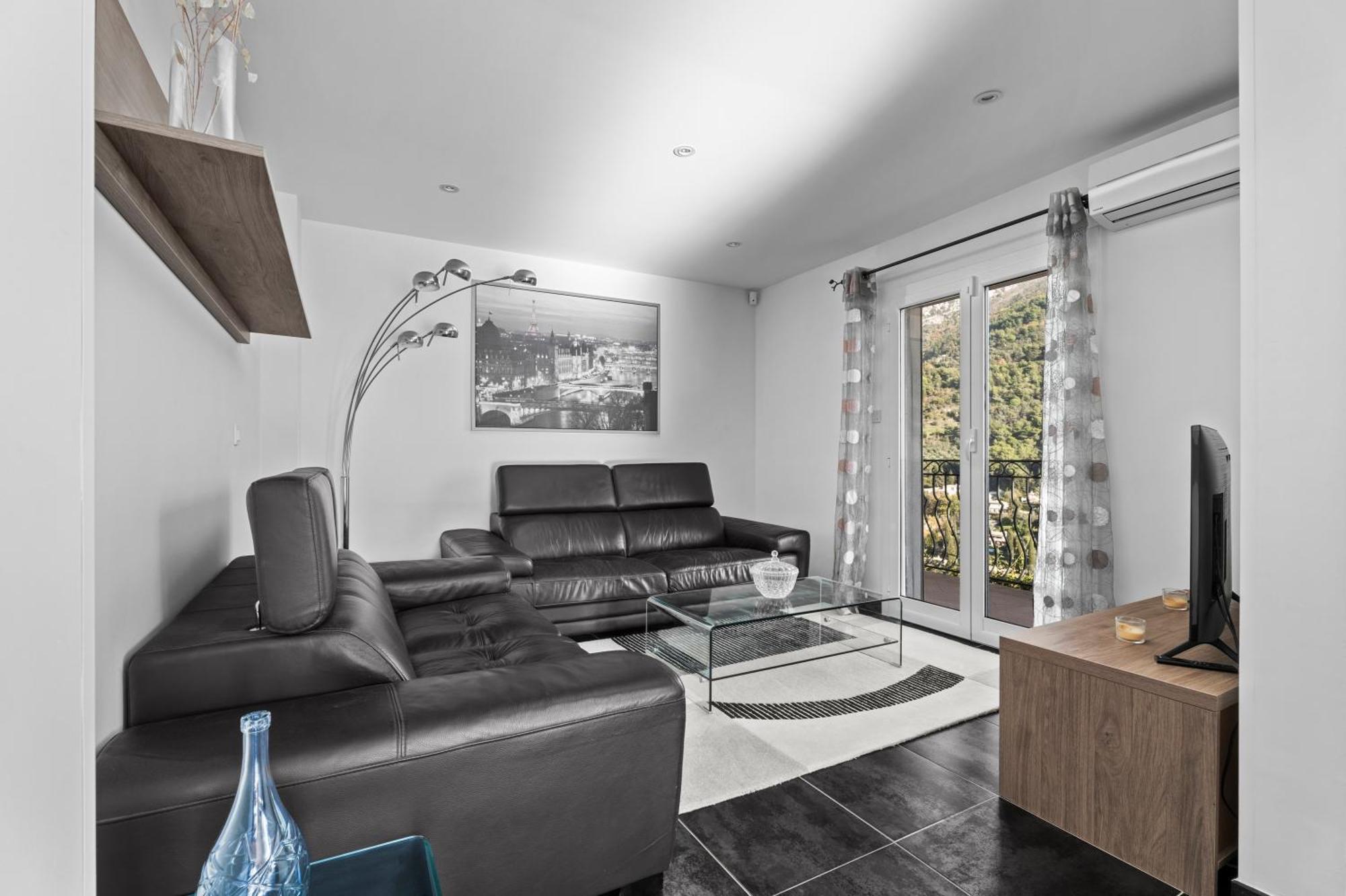Baieta - Appt Climatise Jacuzzi Vue Appartement Menton
